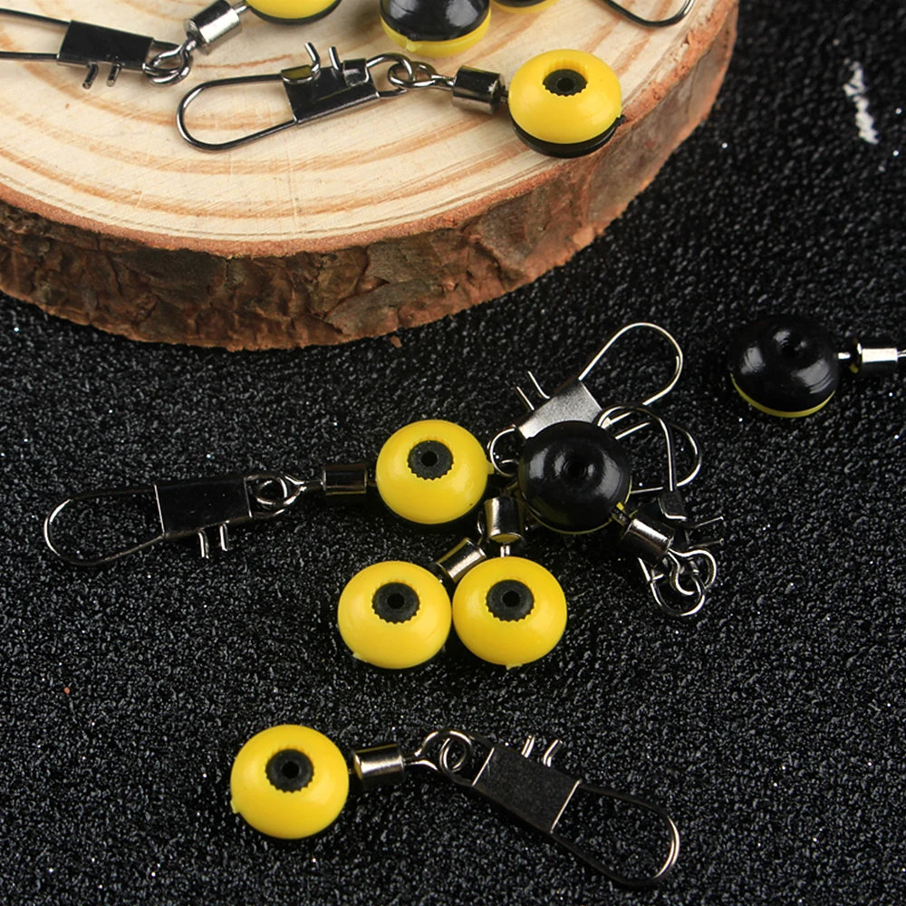 Fishing Accessories Kit Crank Hooks Sinker Weights Swivels Snaps Connectors Beads Fishing Tackle Box Set Fishing Swivels