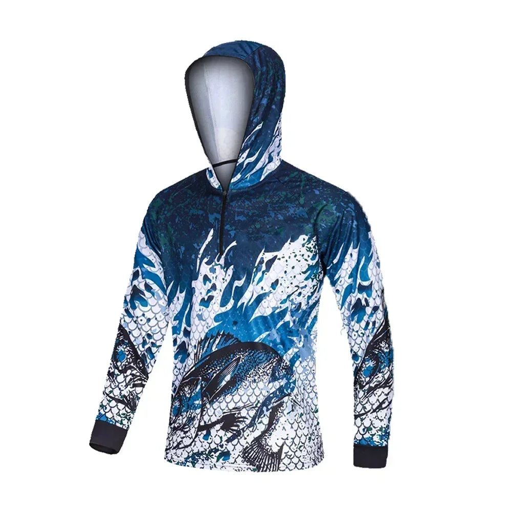 Sun Protection Long Sleeve Fishing Jerseys