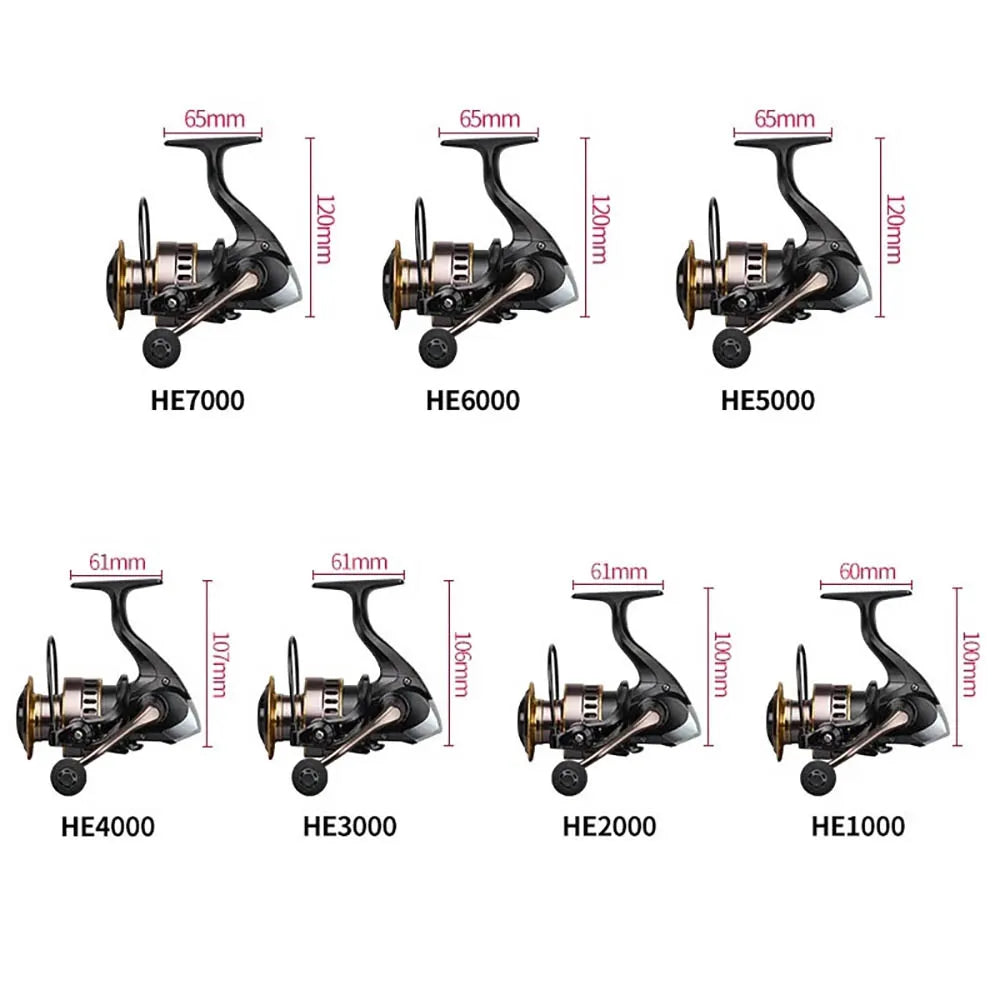 Saltwater Freshwater Casting Fishing Reel T