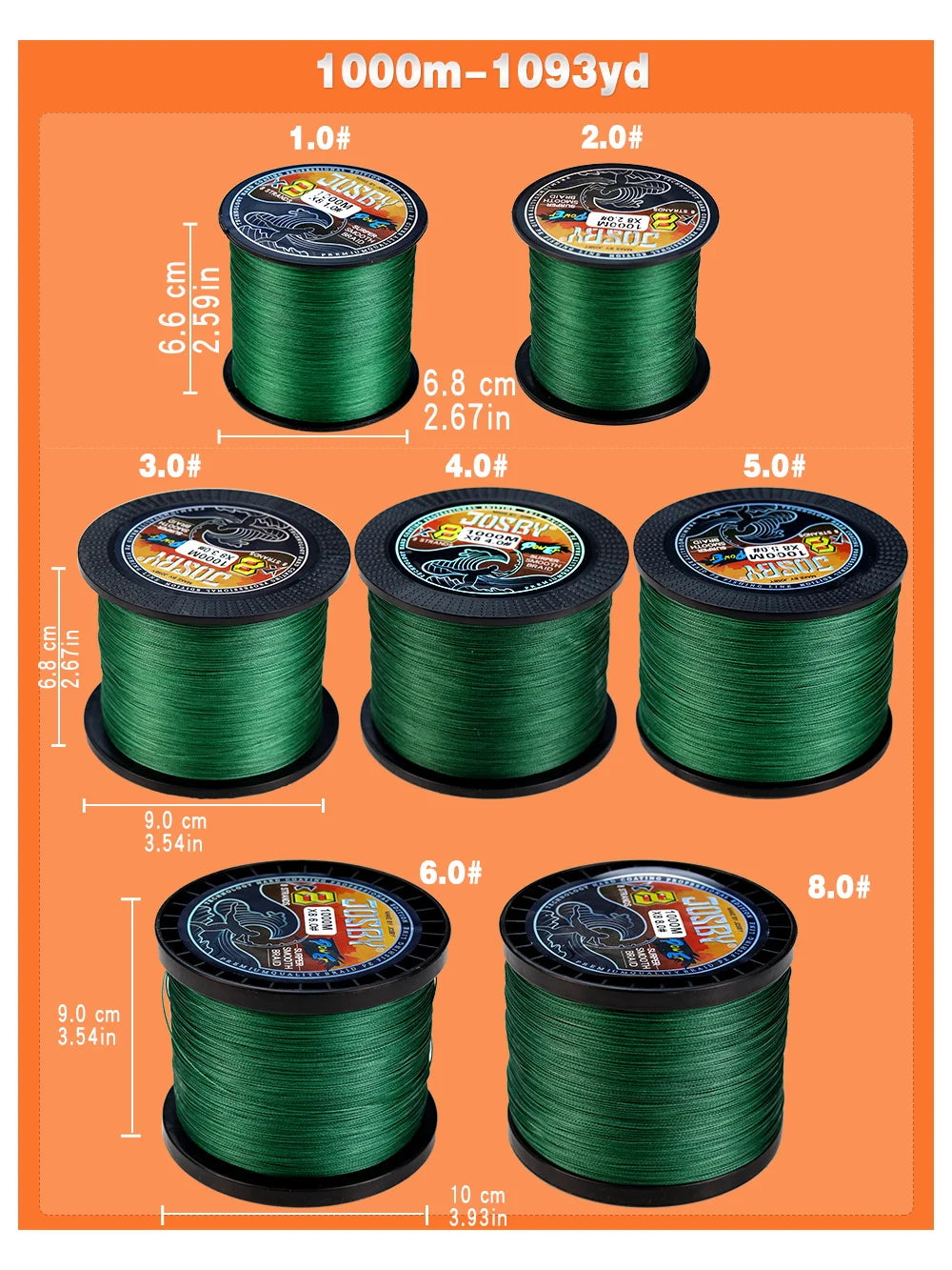 Braided Fishing Line