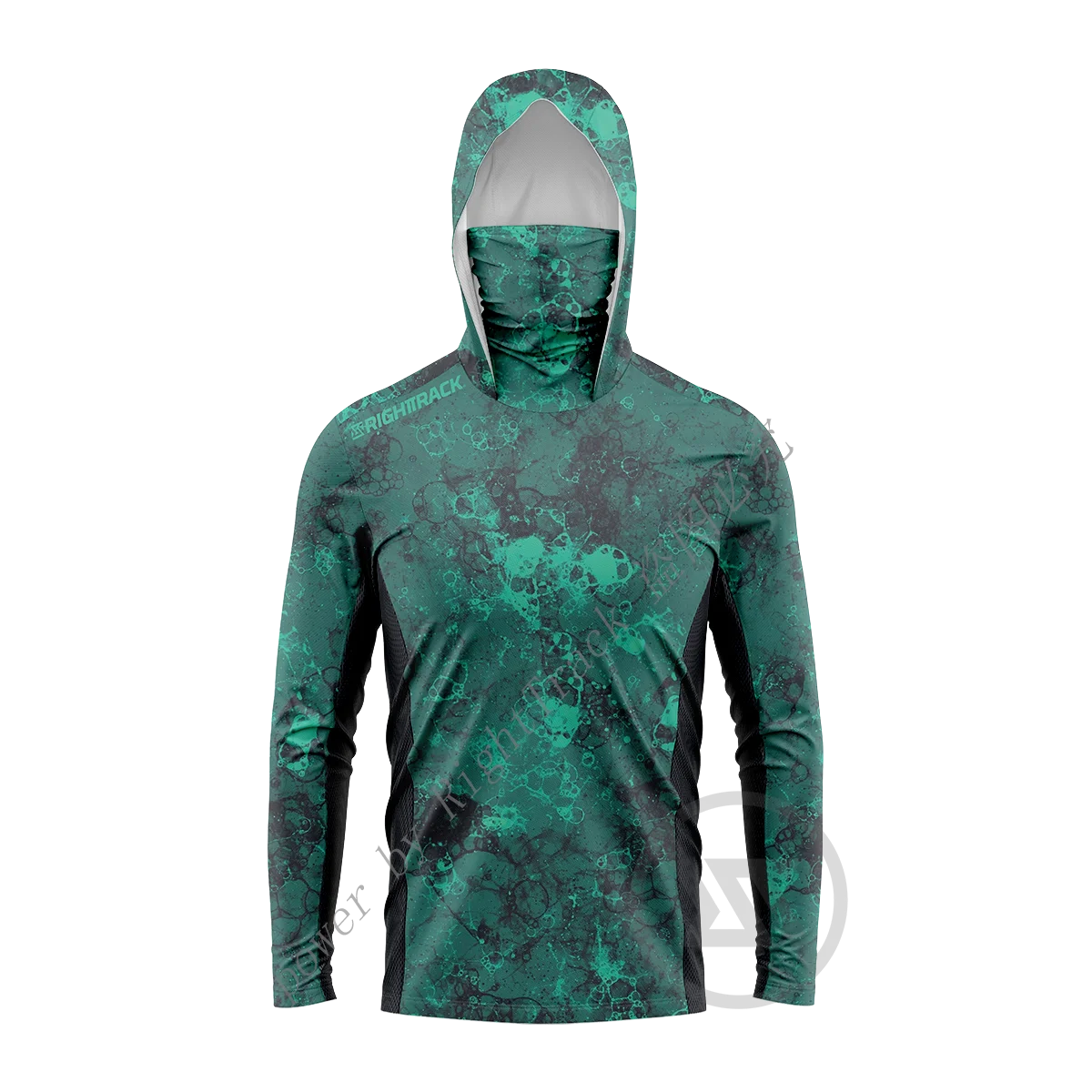 Men's Hooded Fishing Jersey — Long Sleeve, UPF UV Protection