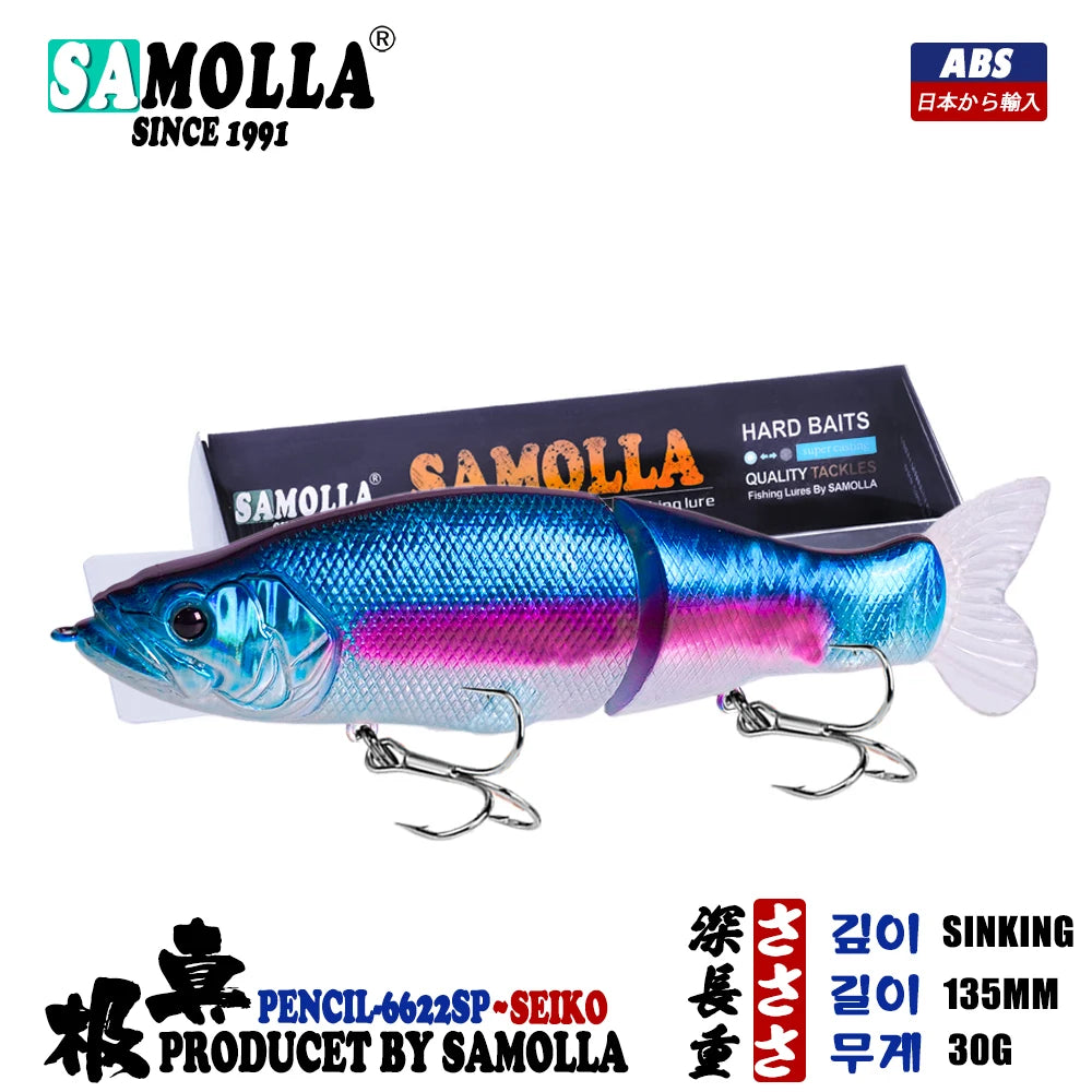 SwimBaits Fishing Lures Whopper  Slow Sinking Vibration Soft Tail or Pike And Bass Hard Baits  Isca Artificiall Accessories