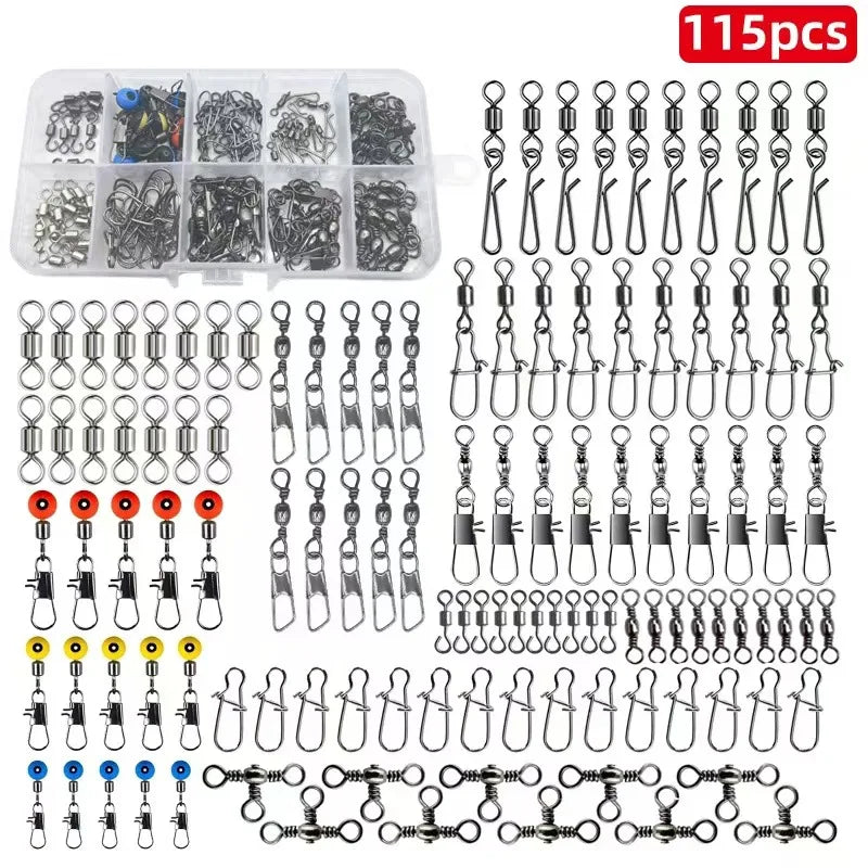 170-410pcs Professional Fishing Kit