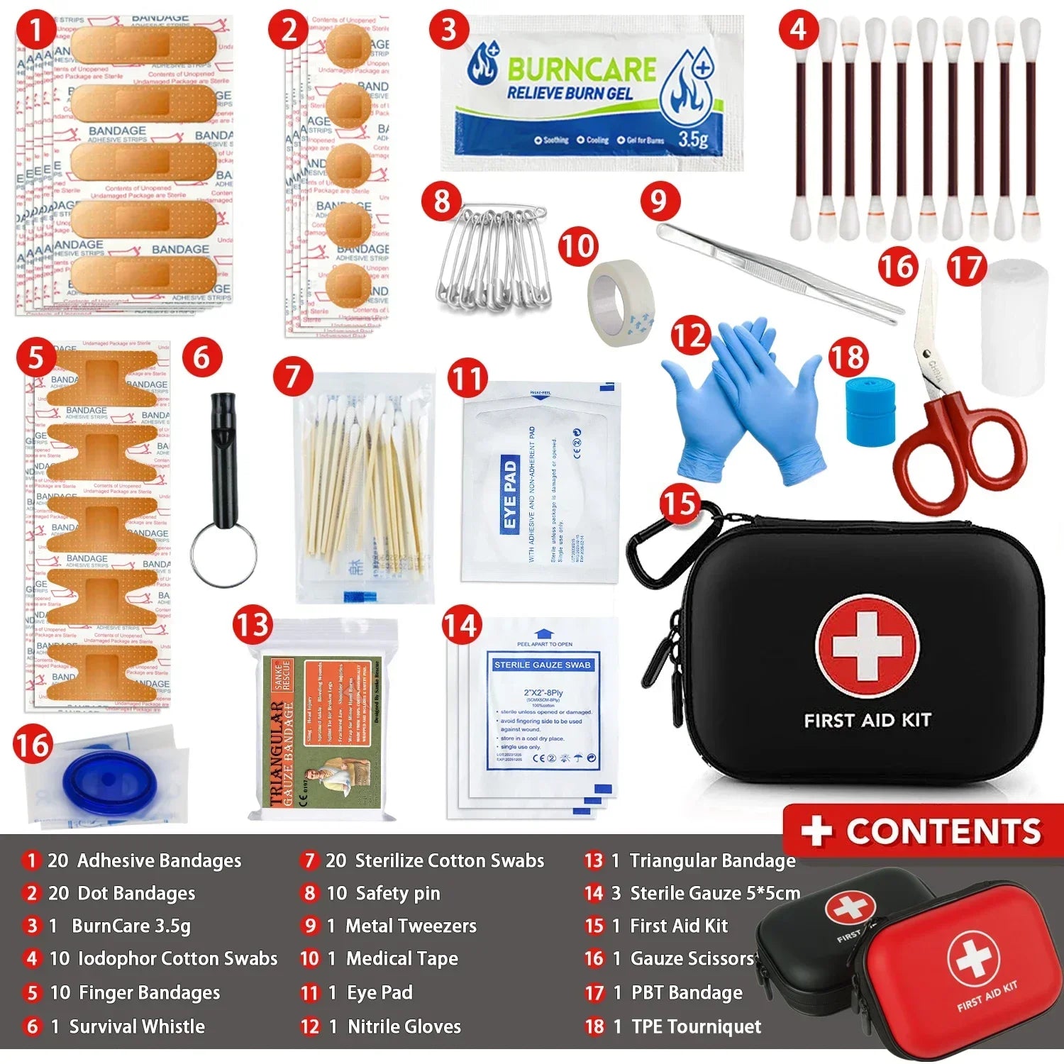26-330 PCS First Aid Kit