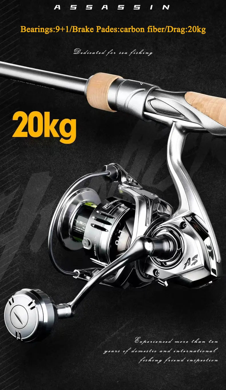 Atsuim Spinning Fishing Reel