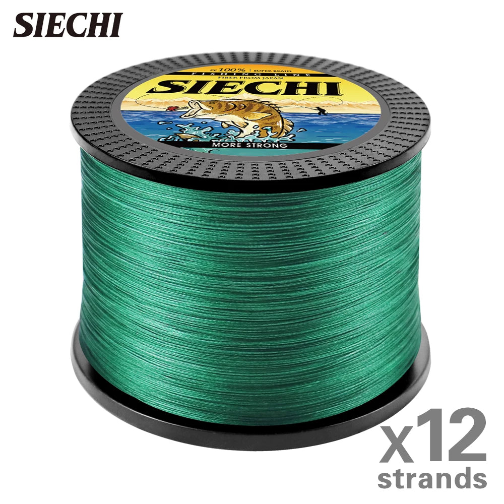 12 Strands Braided Fishing Line