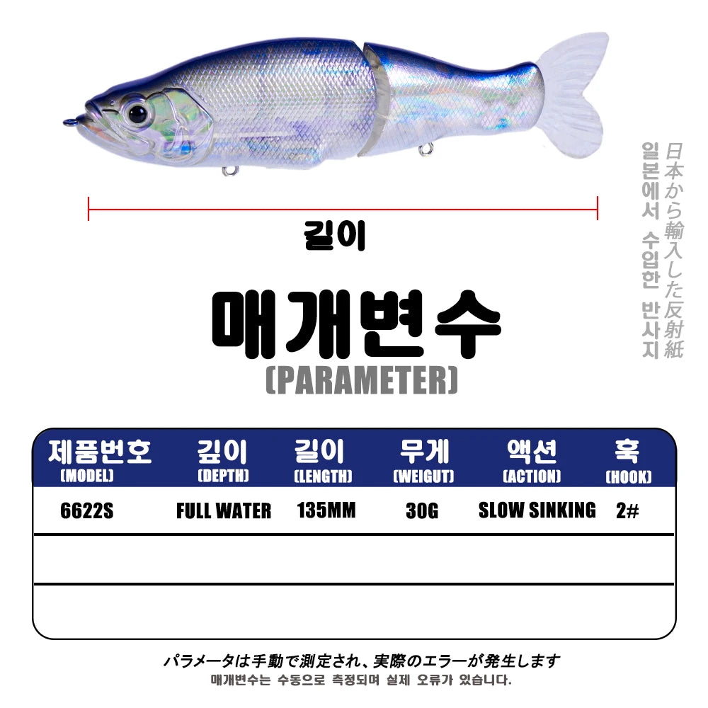 SwimBaits Fishing Lures Whopper  Slow Sinking Vibration Soft Tail or Pike And Bass Hard Baits  Isca Artificiall Accessories