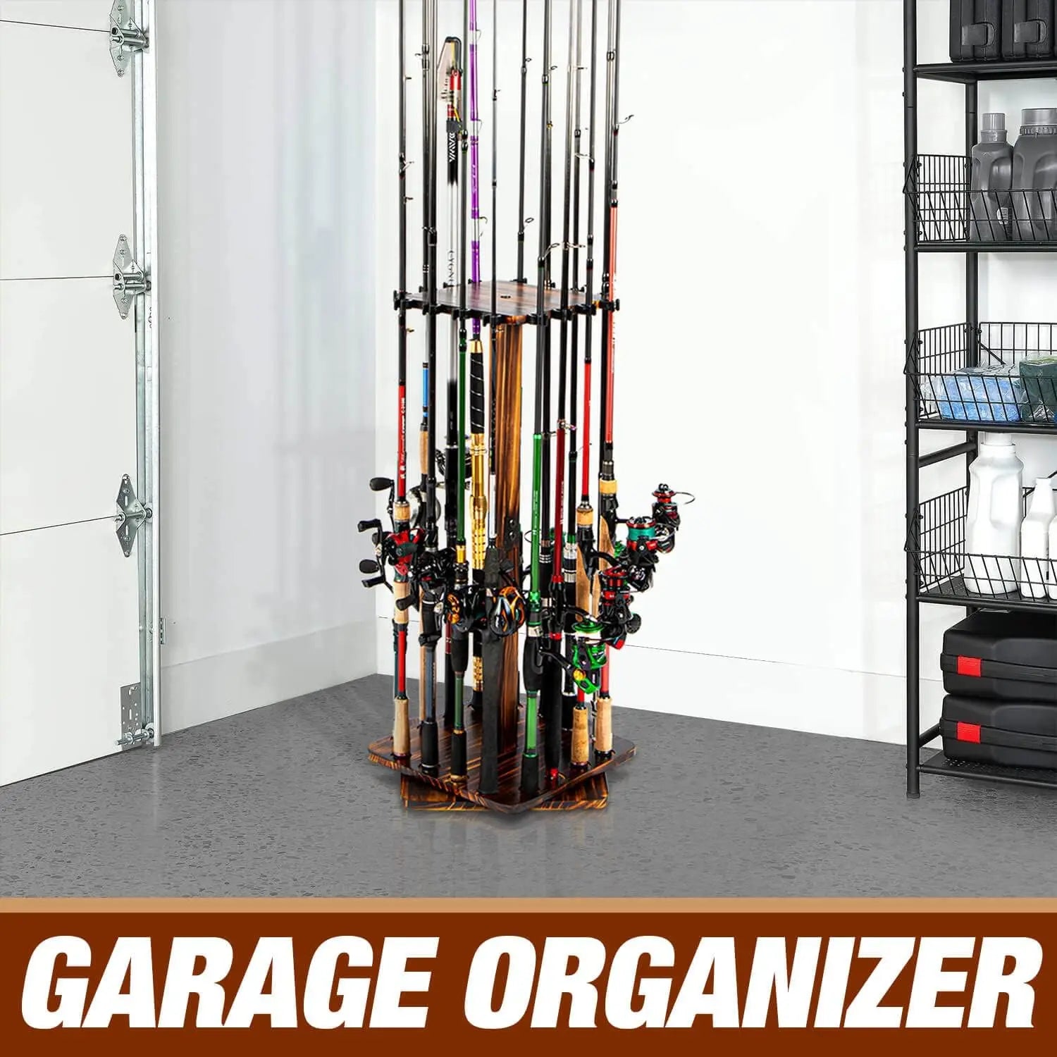 Fishing Rod Holders for Garage
