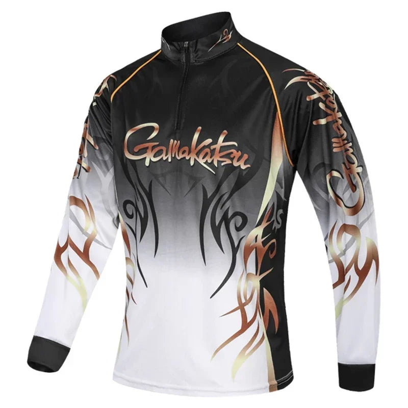 2024 Fishing Clothings Quick Dry Sun Protection Fishing Shirts Anti-UV Camping Hiking Clothes Fishing Jerseys