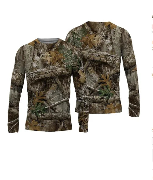Men's Long Sleeve Fishing Performance Shirt