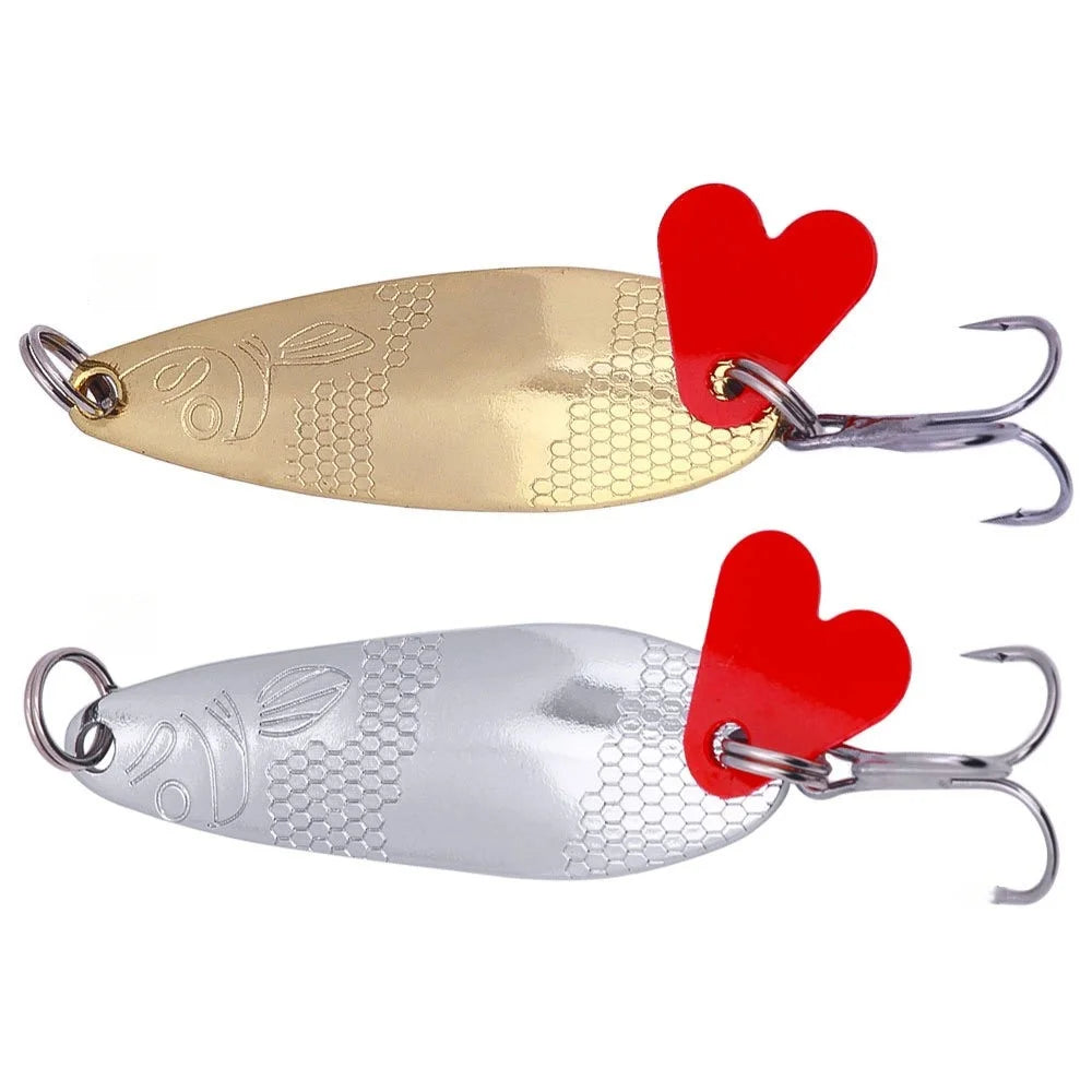 Fishing Lure Kit 16 pcs sets Trolling Jigging Spoon