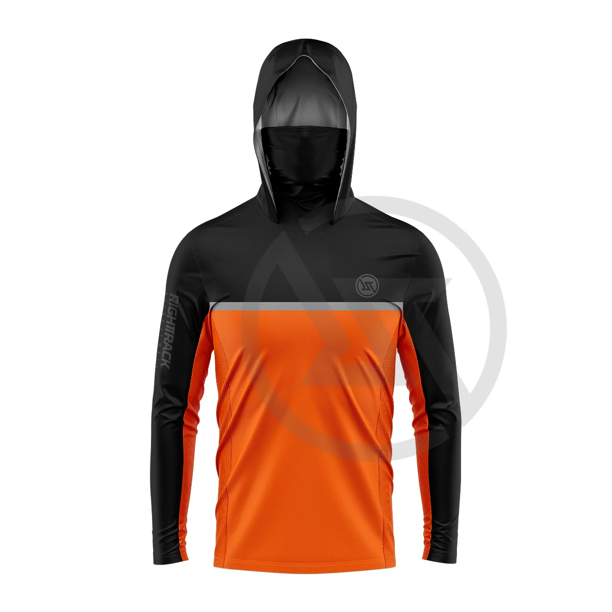 Men's Hooded Fishing Jersey — Long Sleeve, UPF UV Protection