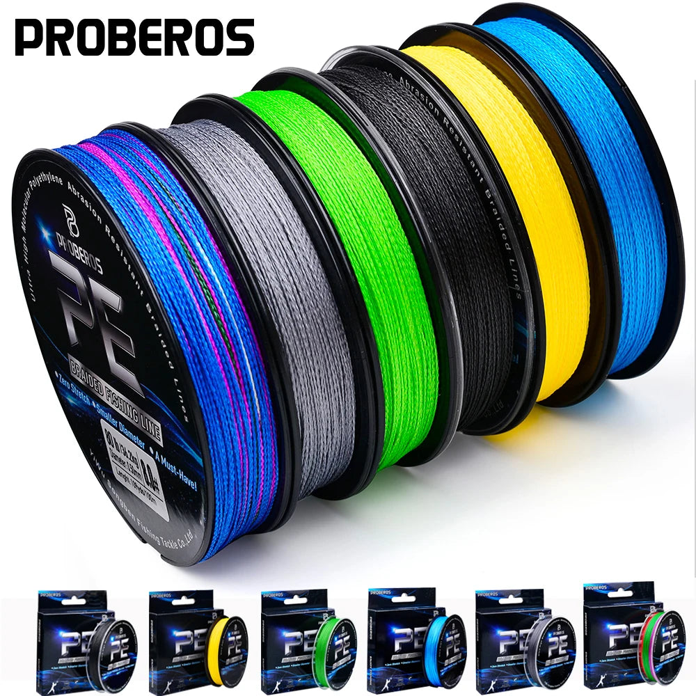 Super Strong Fishing Line -100m/328ft 4-Strand Multifilament