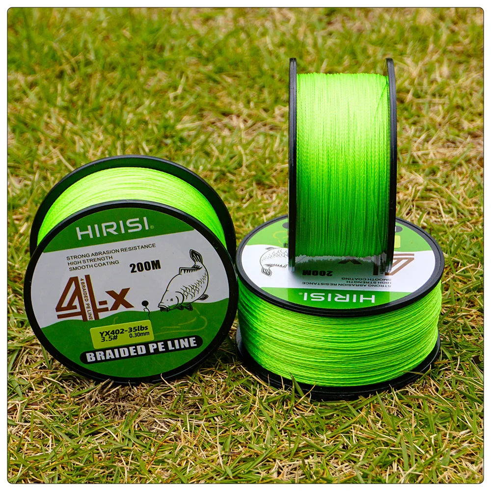 Hirisi 4 Strands 200M PE Braided Fishing Line
