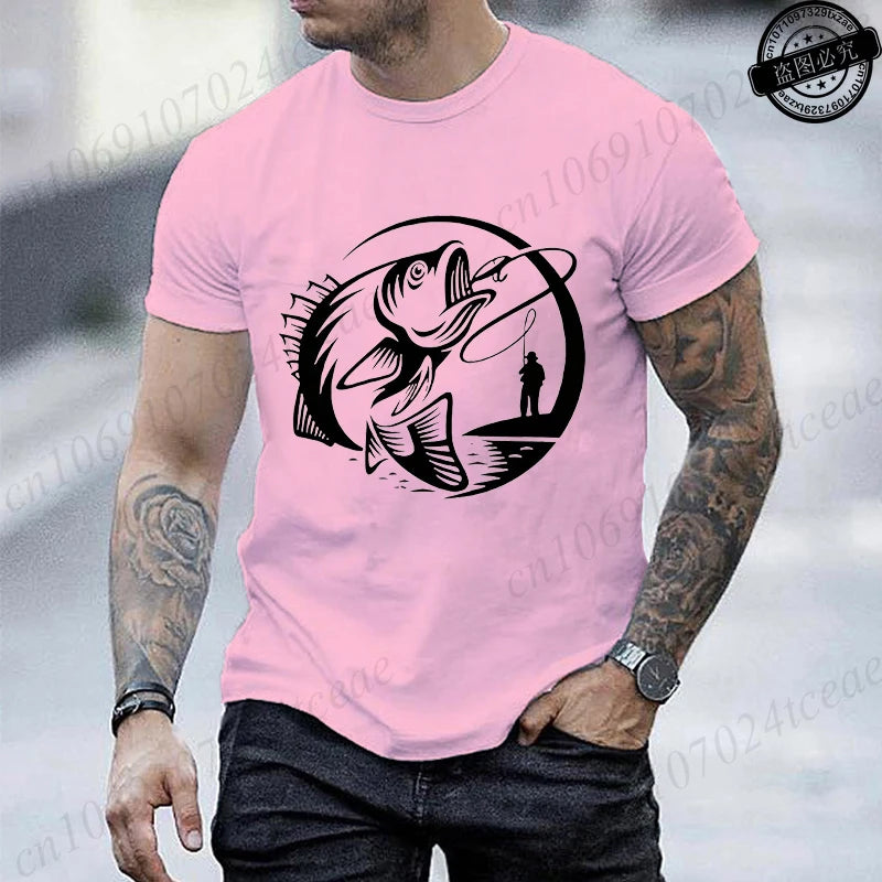 Fishing Graphic T-Shirt for Men