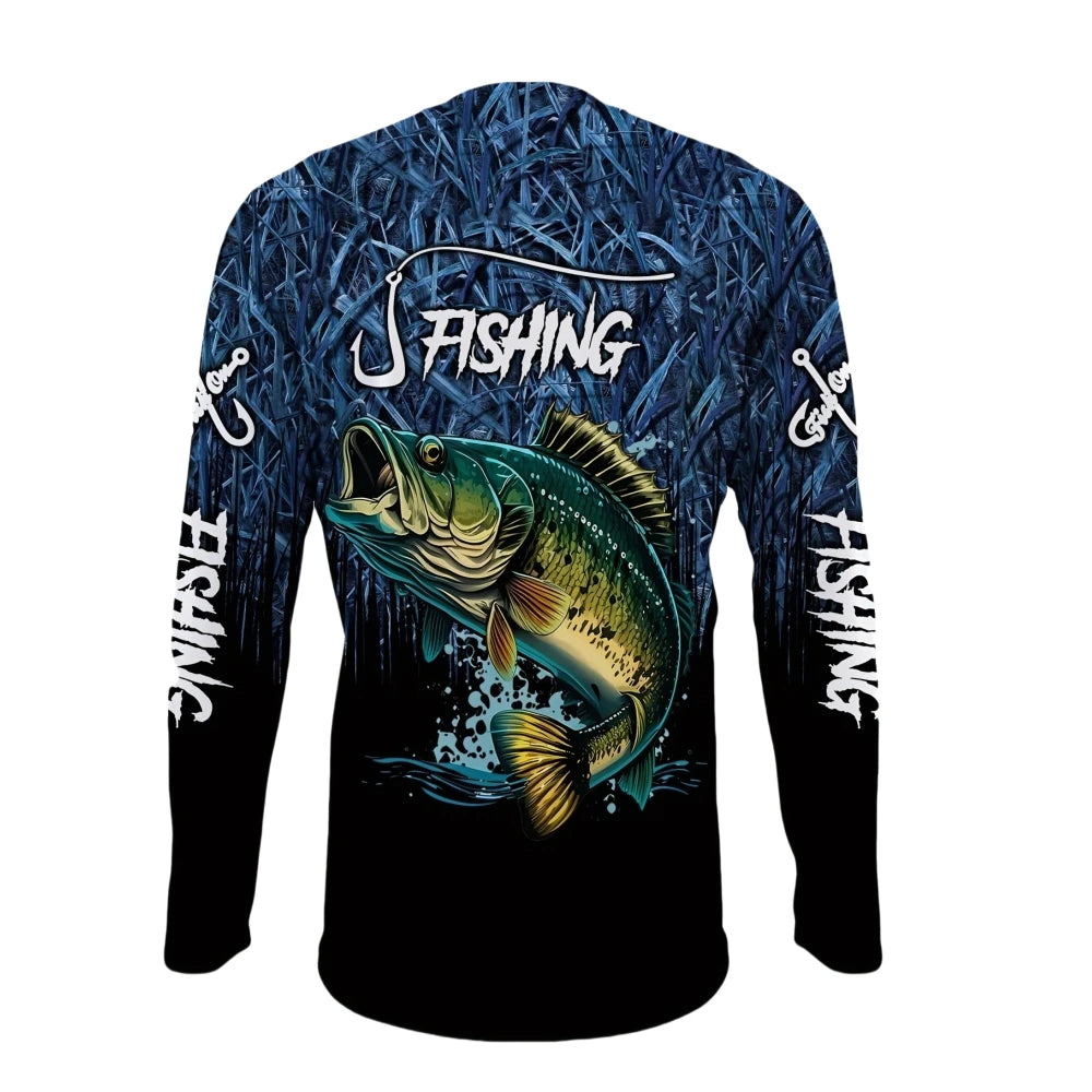 Fishing Shirt Men's T-Shirts Long Sleeve
