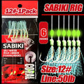 TAKBAS 1/5 Packs Sabiki Rig