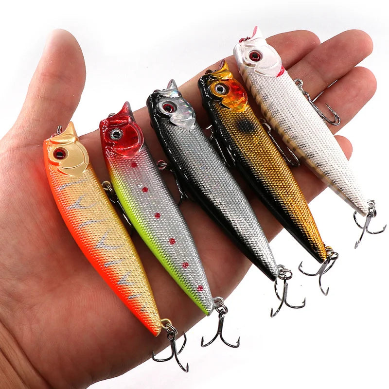 10PCS Artificial Bait Fishing Lures