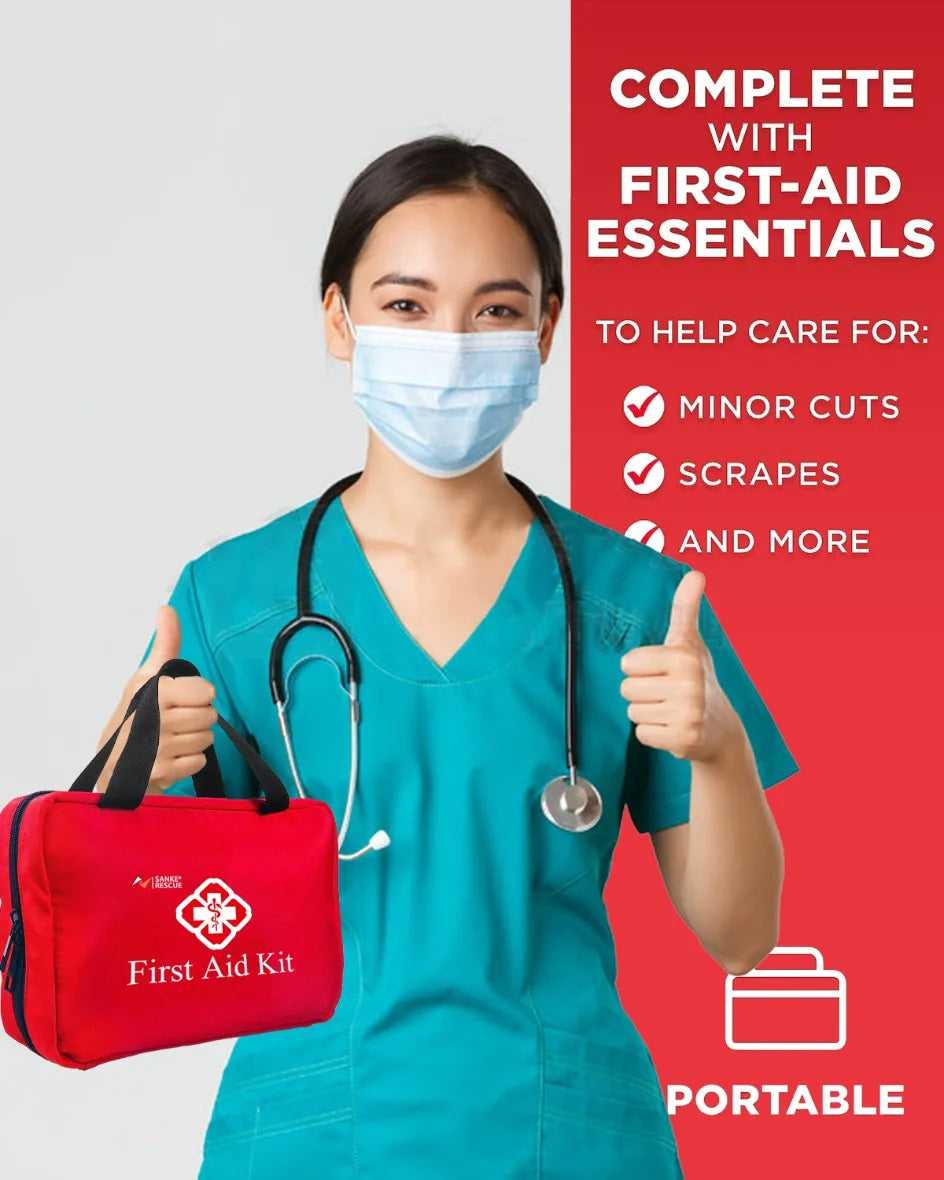 First Aid Kit 26-401 Piece All-Purpose Tactical  Emergency Kit