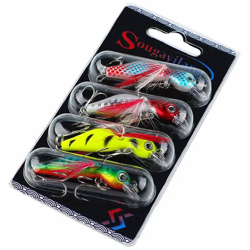 Sougayilang Fishing Bait Set 4PCS