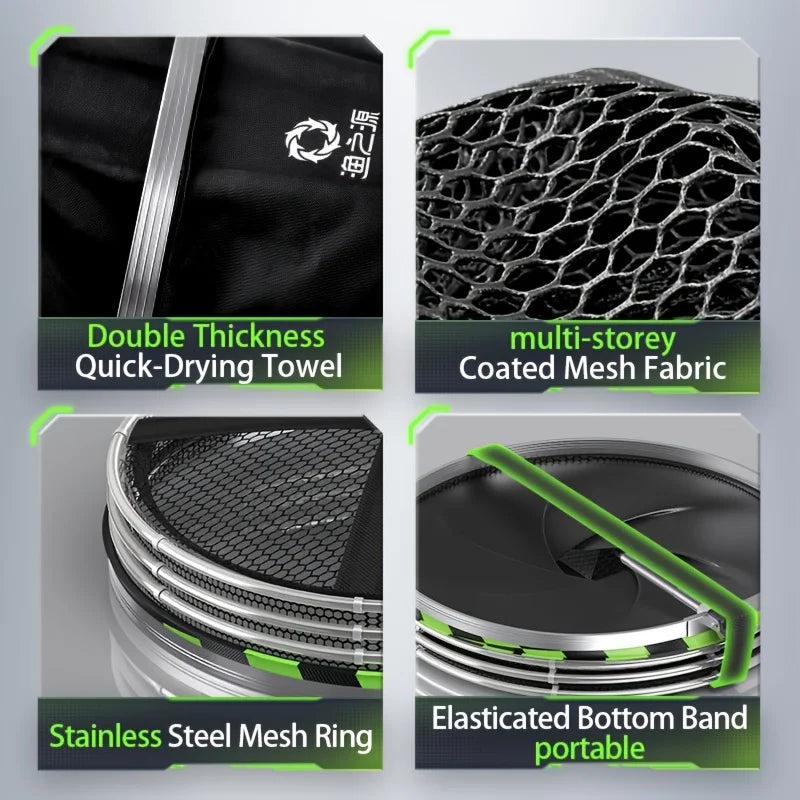 Fishing Gear, Fish keepnet, Live Fish Holder, Fish Storage, Essential Tackle for Freshwater Fishing & Commercial Fisheries