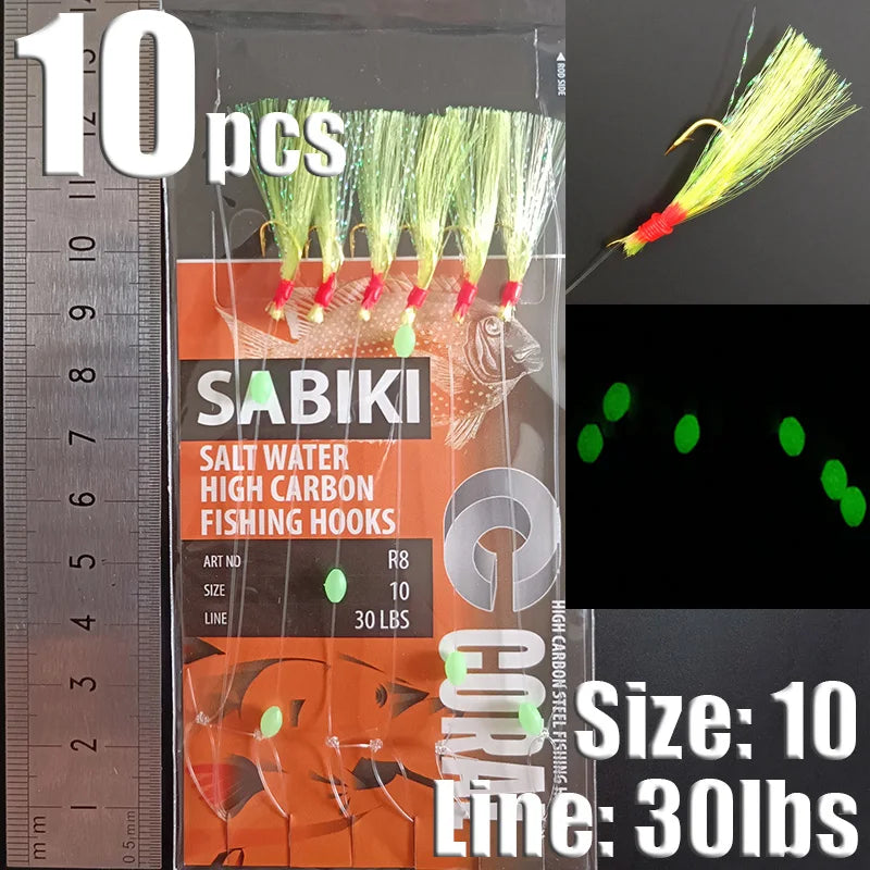 Lunker Sabiki Rigs 10 packs