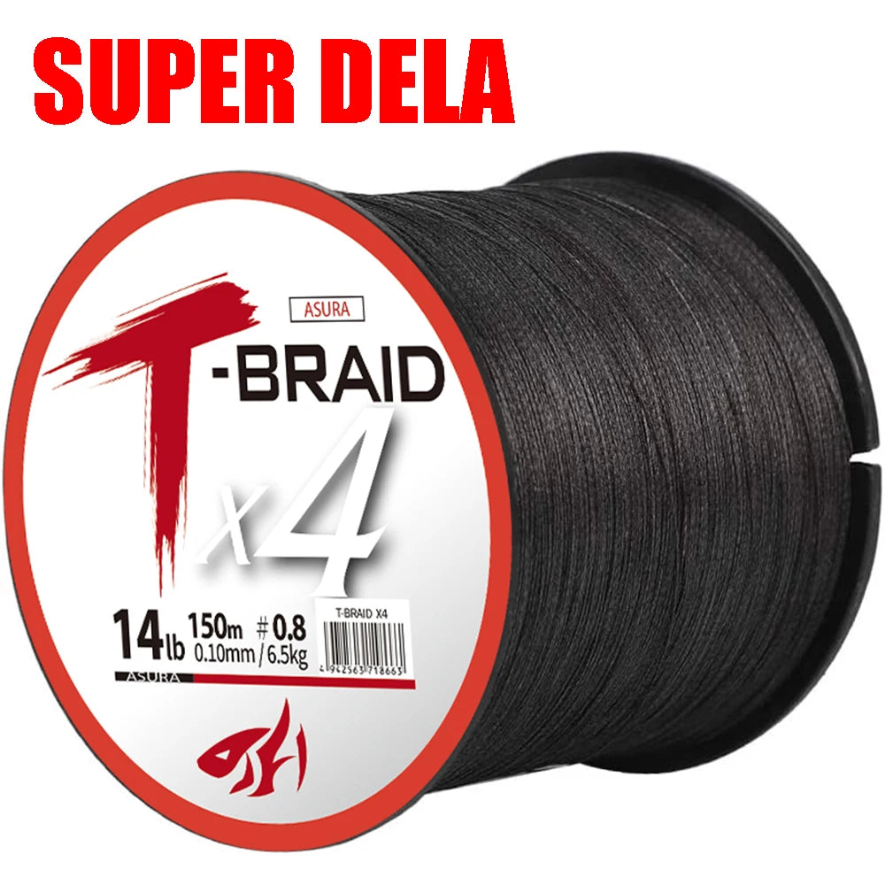 THORNSLINE 4 Strands Braided Fishing Line