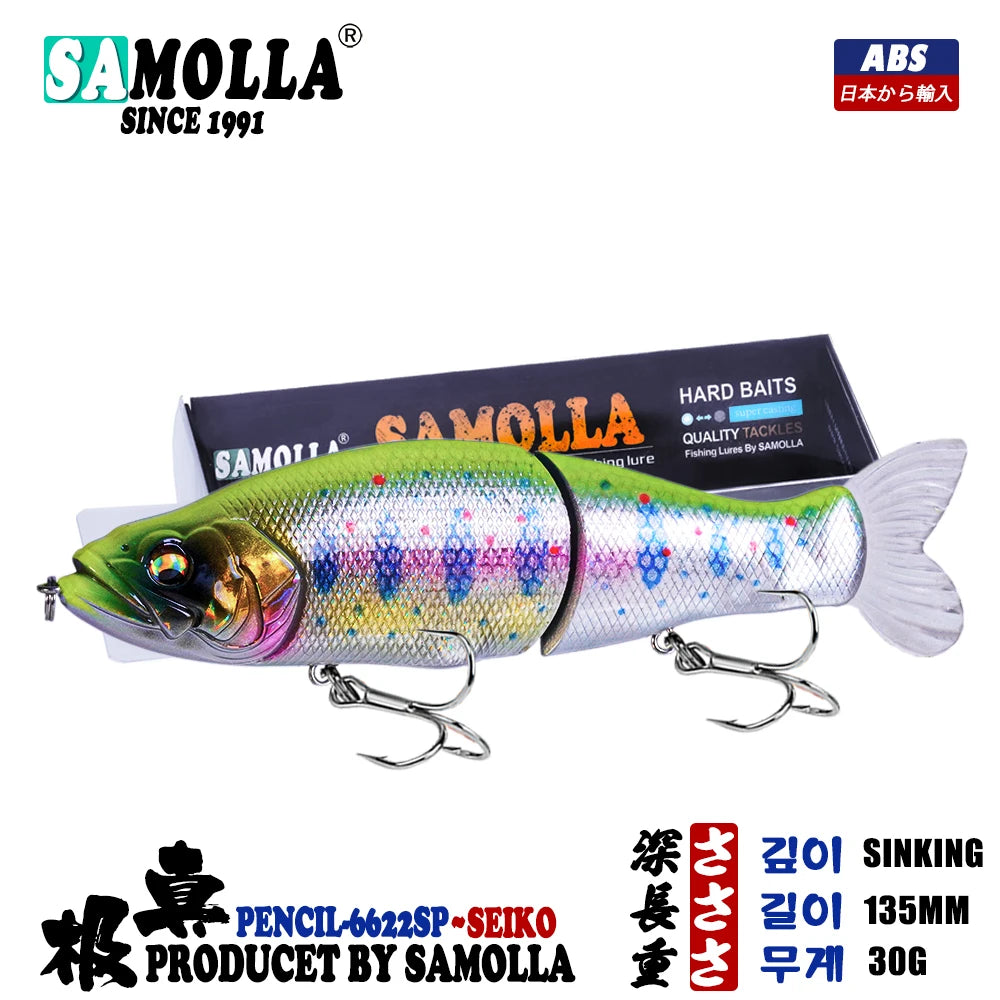 SwimBaits Fishing Lures Whopper  Slow Sinking Vibration Soft Tail or Pike And Bass Hard Baits  Isca Artificiall Accessories