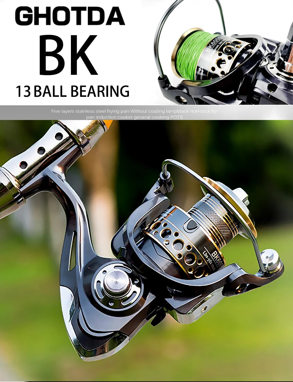 GHOTDA Spinning Reel