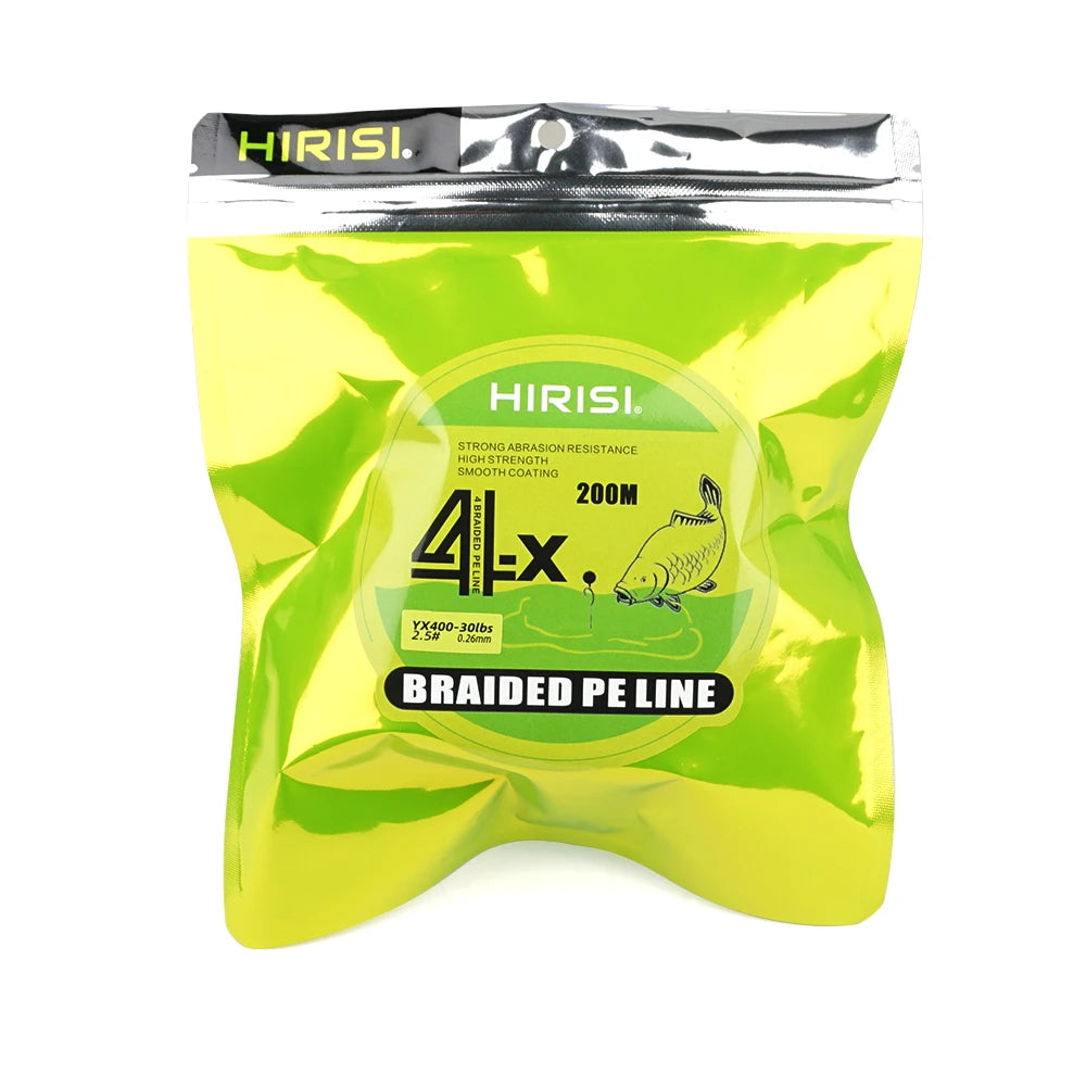 Hirisi 4 Strands 200M PE Braided Fishing Line