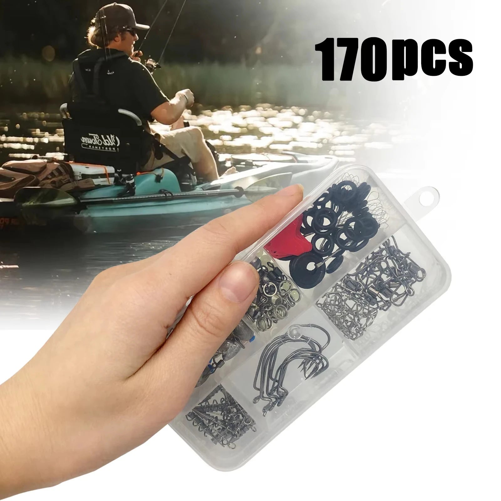 170-410pcs Professional Fishing Kit