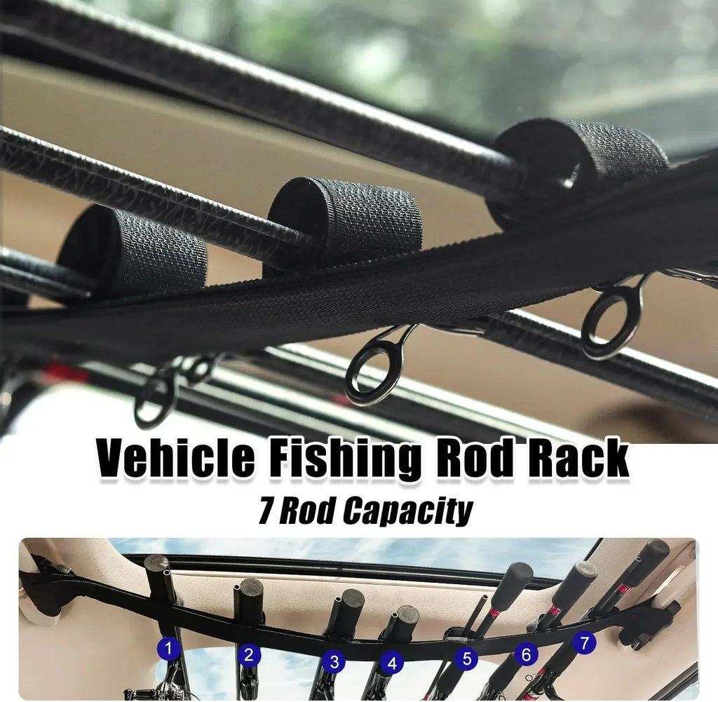 Fishing Rods Holder Fishing Rod Carrier for Car Fishing Rod Rack