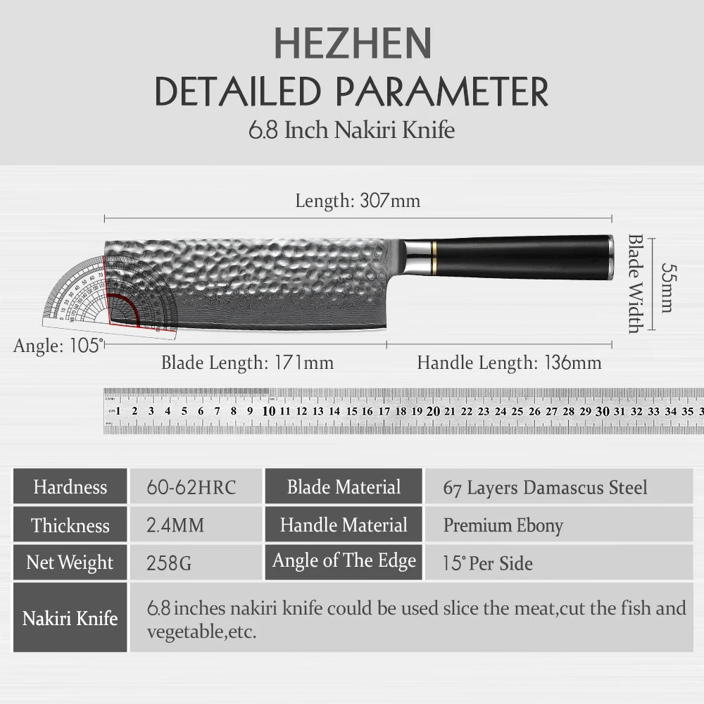 Nakiri Knife Japanese