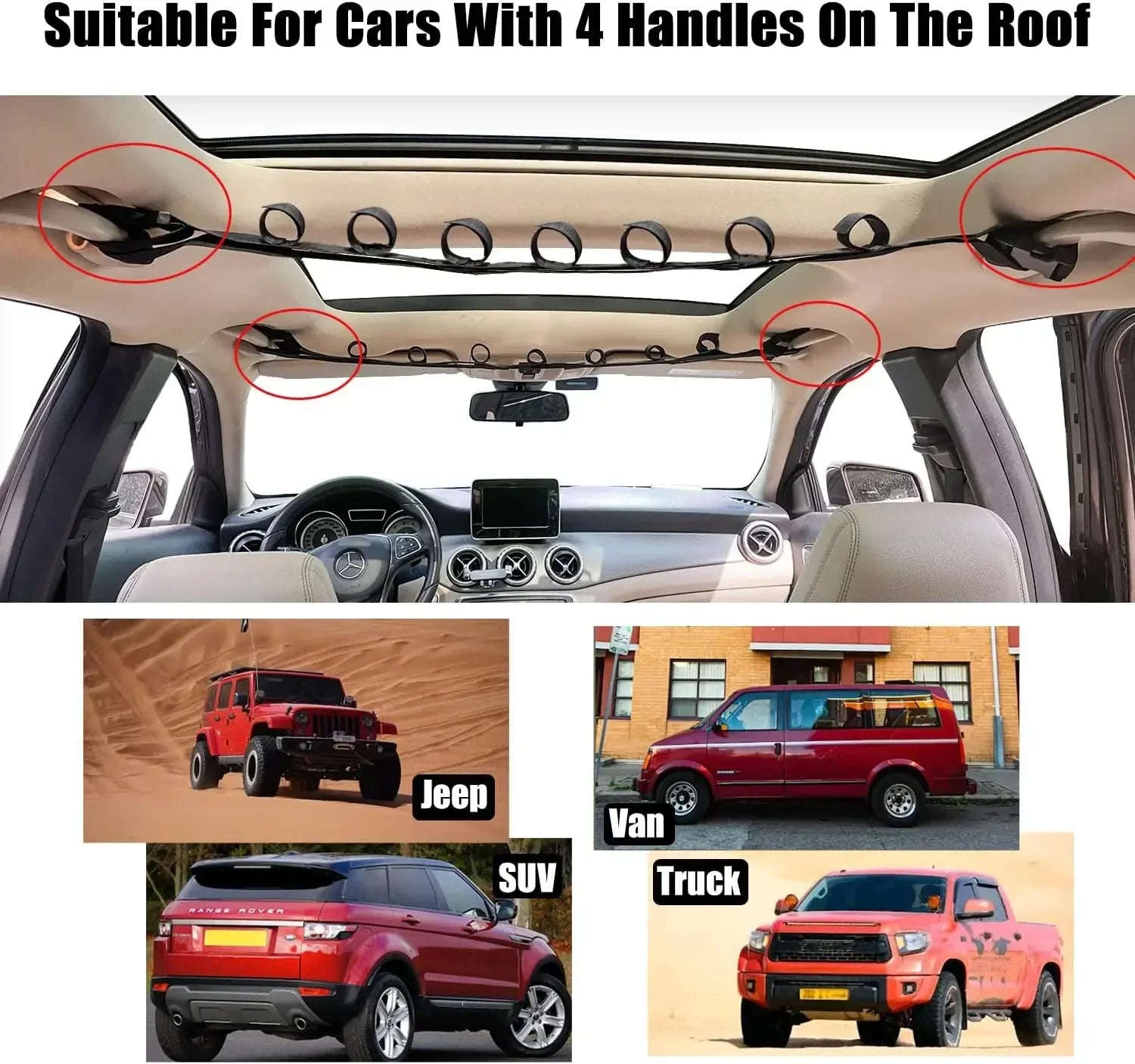 Fishing Rods Holder Fishing Rod Carrier for Car Fishing Rod Rack