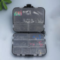 177Pcs Portable Fishing Tackle Kit