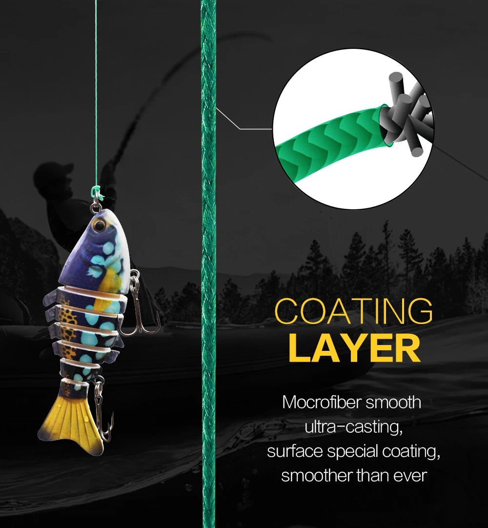 12 Strands Braided Fishing Line