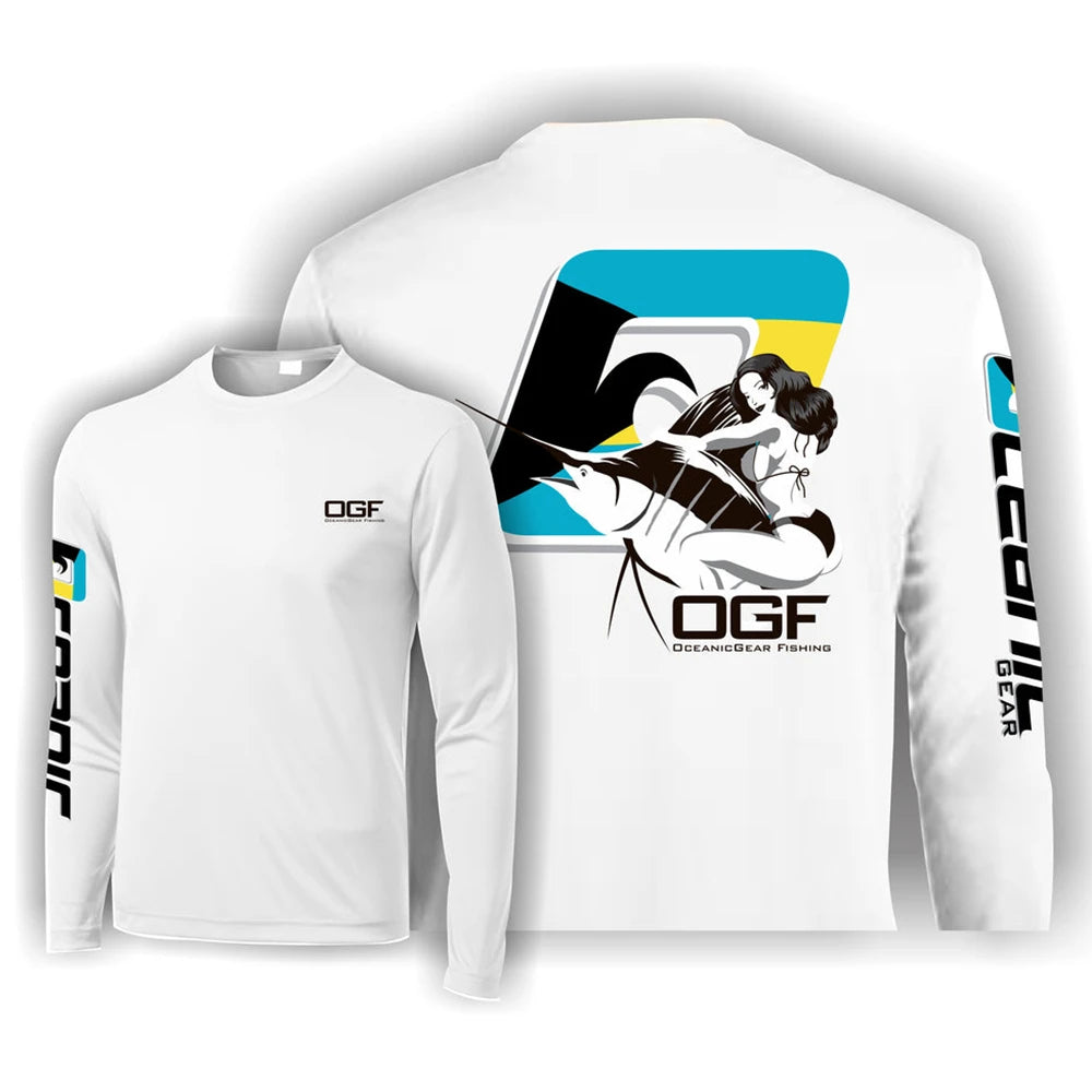 Men's UV Protection Long Sleeve Fishing Shirt