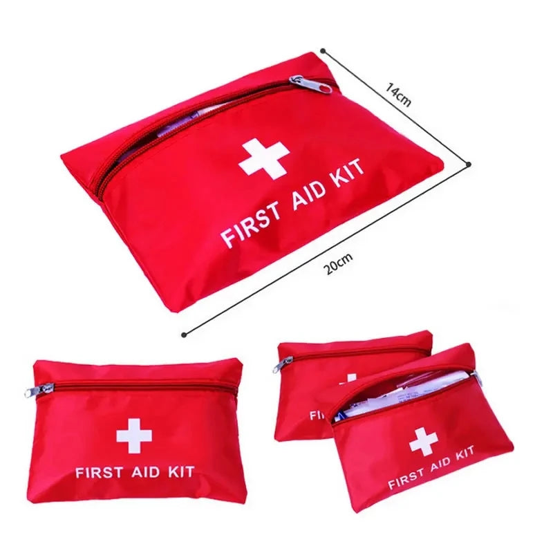 40/50/80pcs Portable Mini Full Kits Outdoor Waterproof First Aid Kit For Emergency Medical Treatment Car Travel Hiking Camping