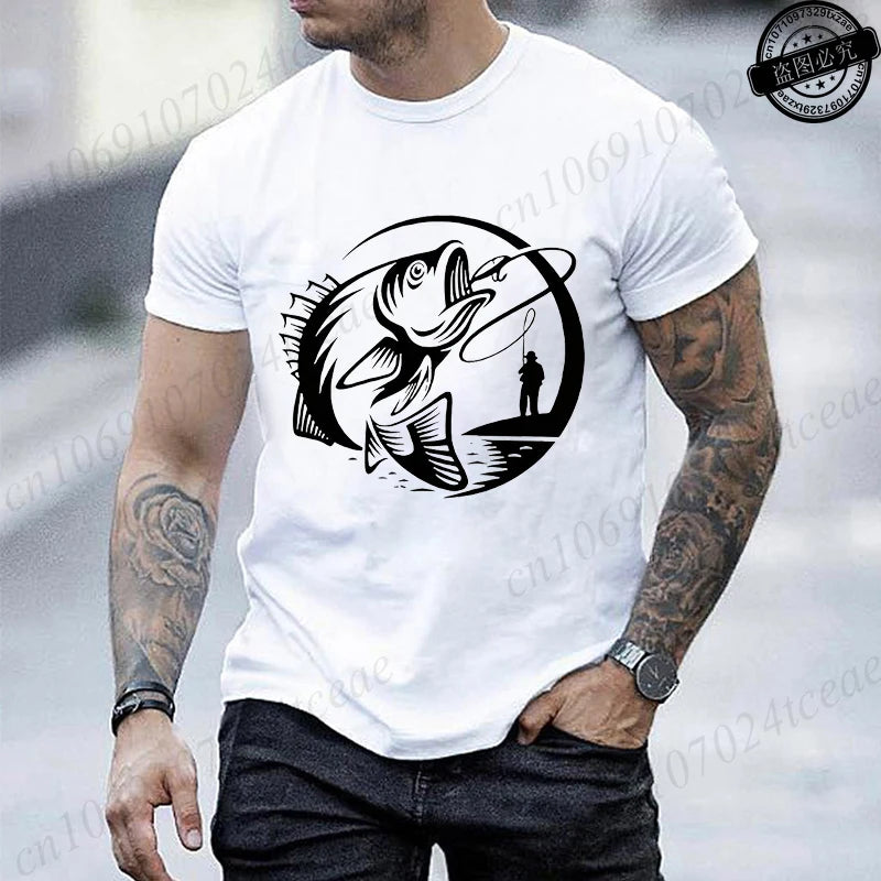 Fishing Graphic T-Shirt for Men