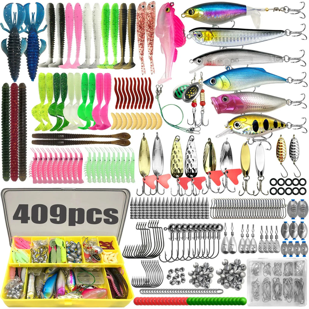 133/83pcs Fishing Lures Kit