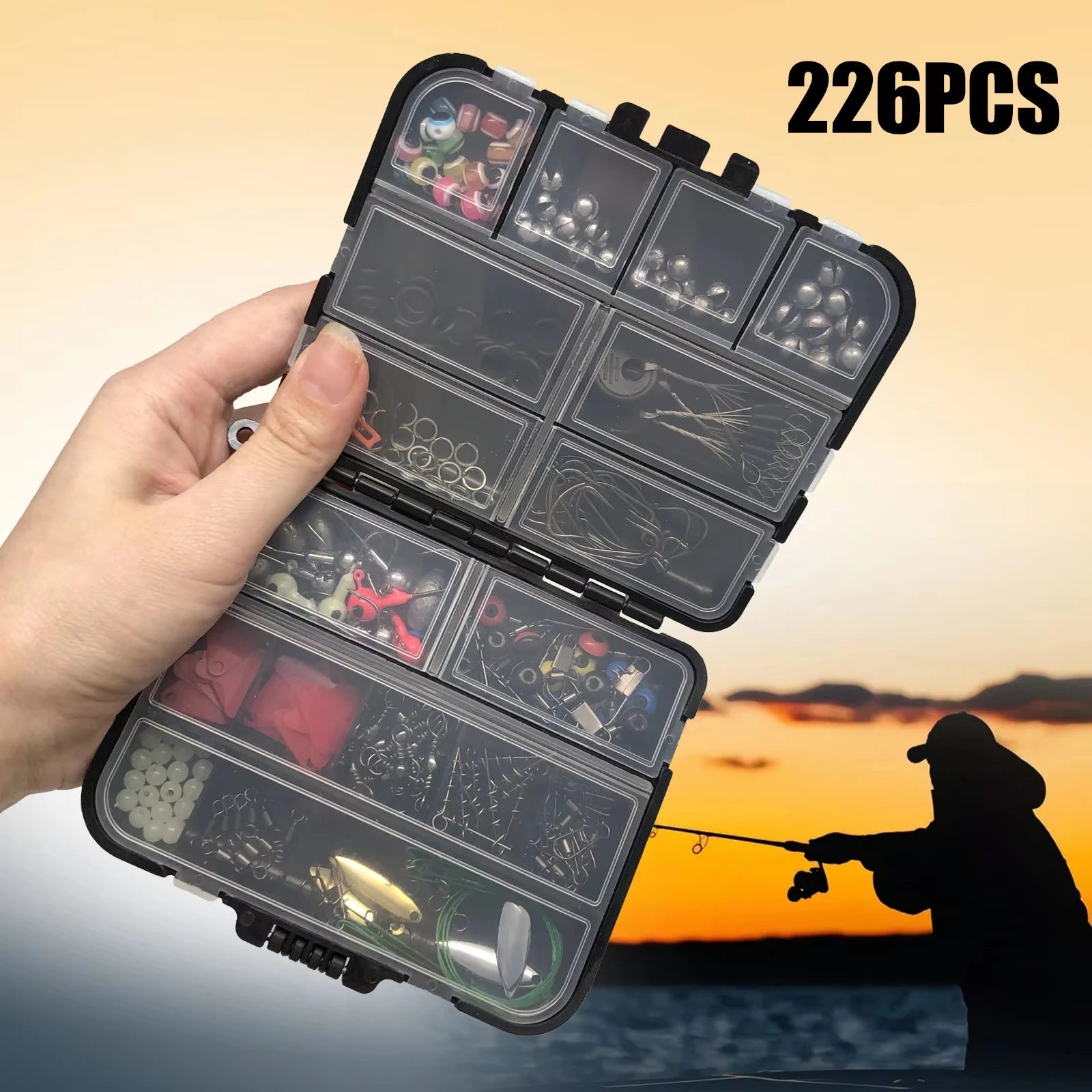 170-410pcs Professional Fishing Kit